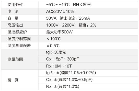 YJS-H全自動絕緣油介損及電阻率測試儀參數(shù)技術
